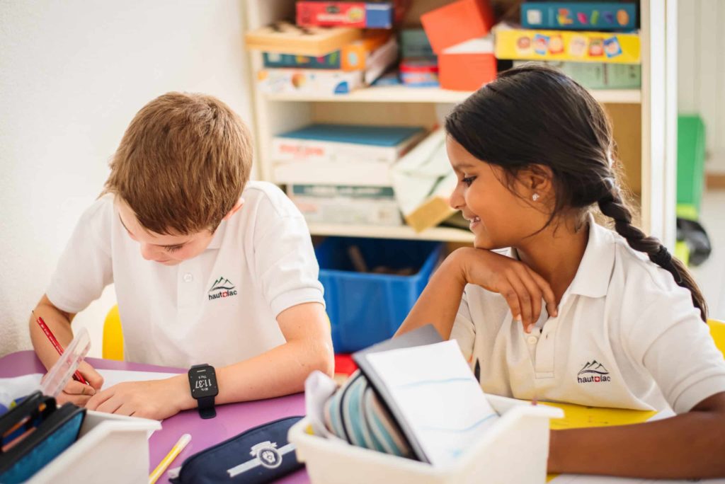 Bilingual primary school learning
