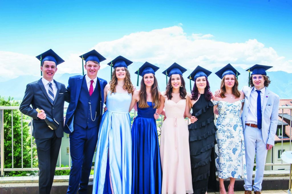 Haut-Lac graduation - IB students ready for university studies in Switzerland and worldwide