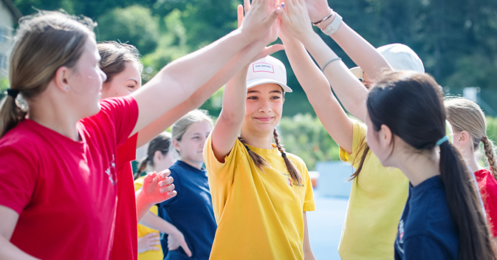 Kids enjoying their after school activities